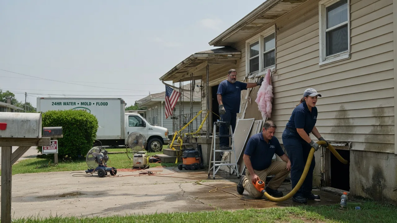 Water Damage Repair in Colchester, IL near me